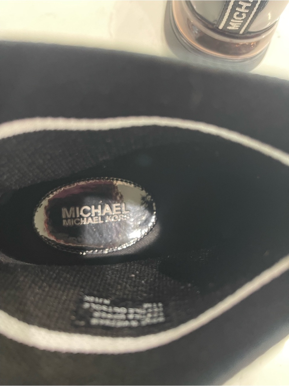 Michael Kors Black Logo-Trim Sock Boots - Picture 6 of 8